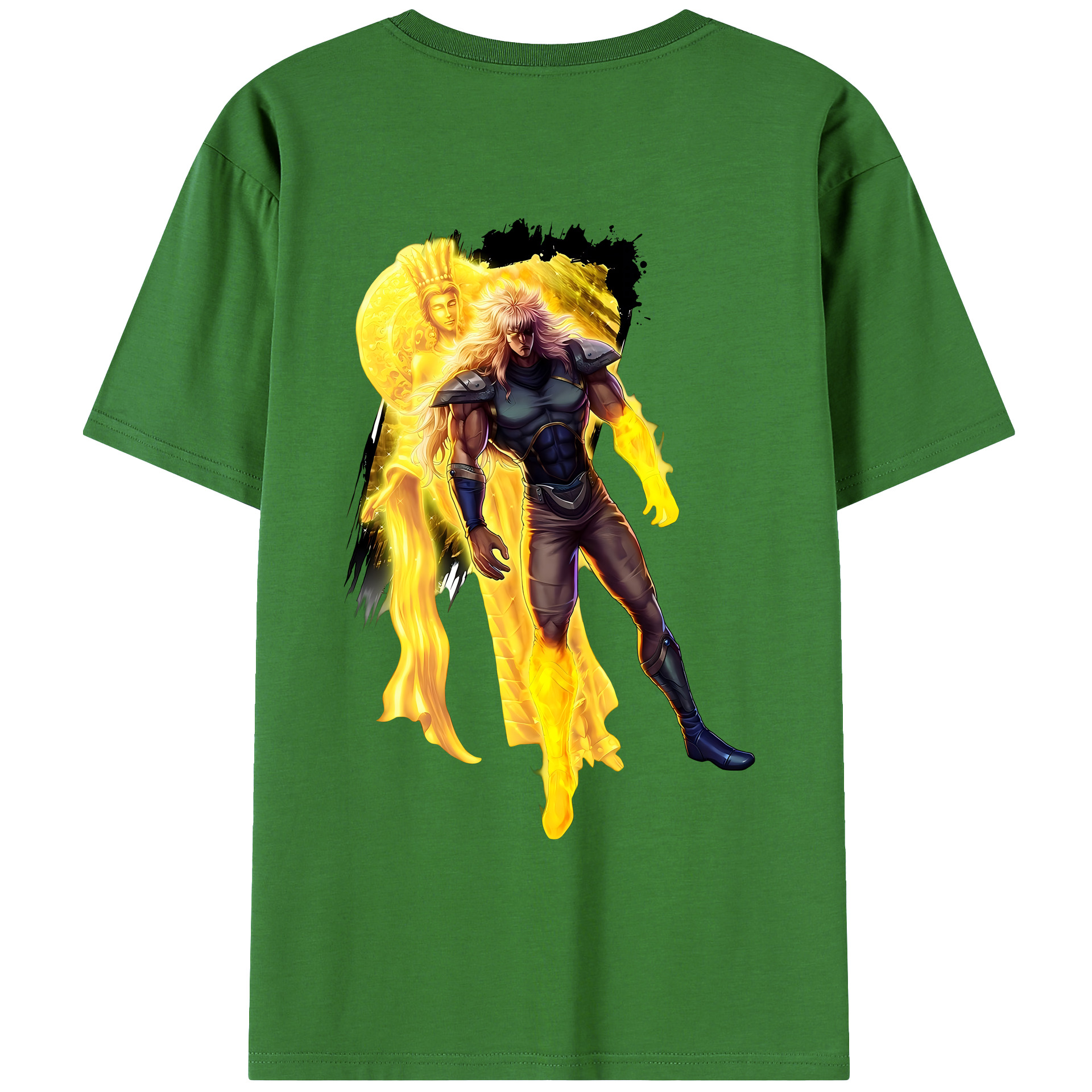 （画像用） 北斗の拳 Fist of the North Star レディース半袖Tシャツ(バックプリント)